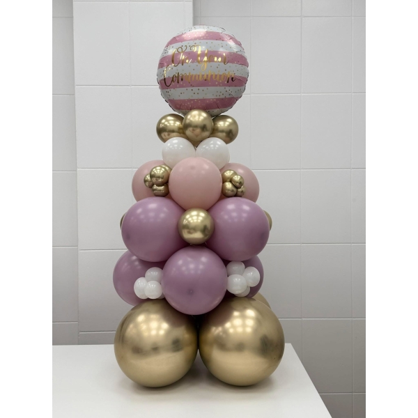 Globos "Feliz cumpleaños 5"