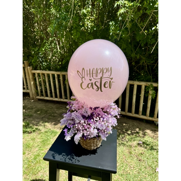 Globos "Feliz Pascua"